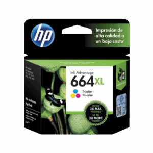 Tinta hp 664xl color f6v30al 8ml