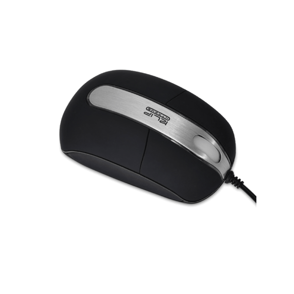 Mouse klip usb kmo-102 800dpi/negro/plata/ps2