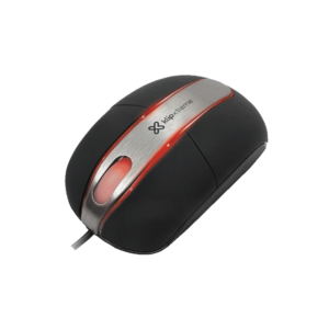 Mouse klip usb kmo-102 800dpi/negro/plata/ps2
