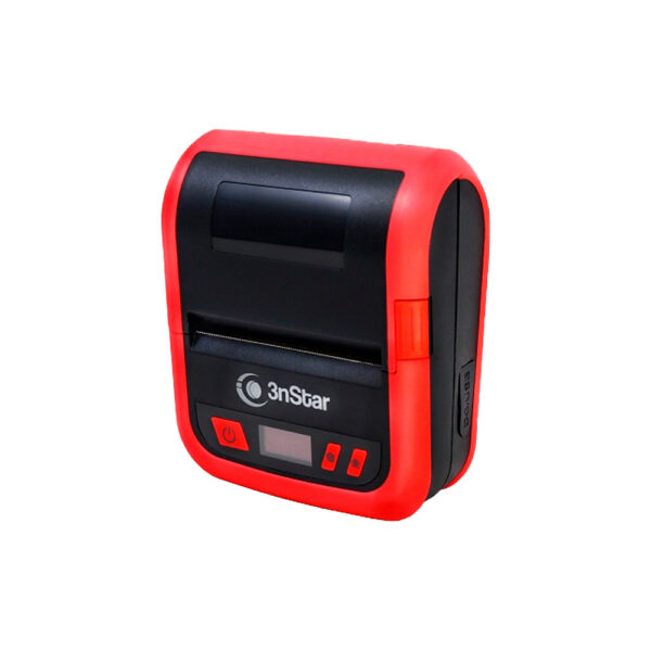 Impresora termica directa 3nstar ppt305bt usb/bt/portatil 3" negro c/rojo