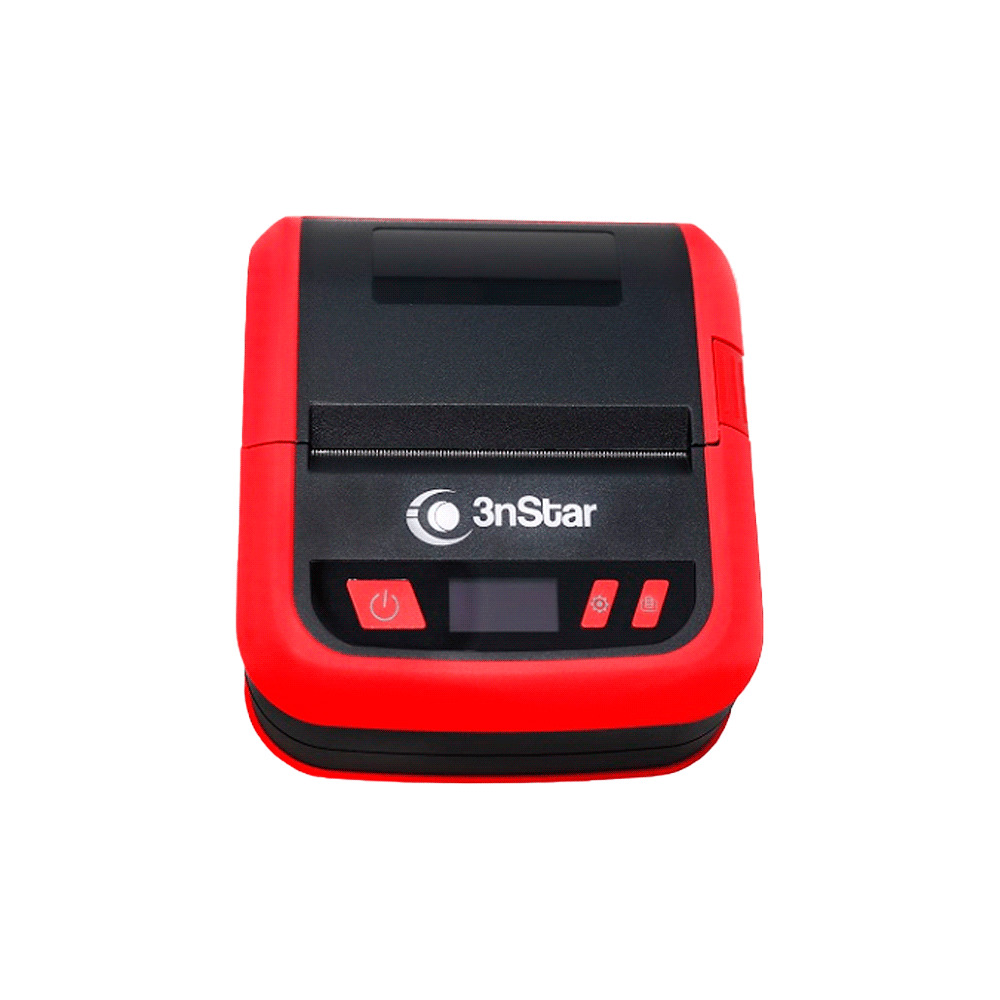 Impresora termica directa 3nstar ppt305bt usb/bt/portatil 3" negro c/rojo