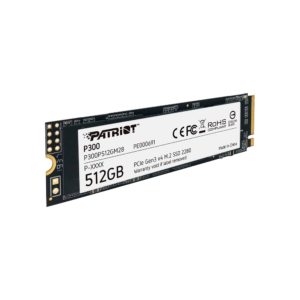 Ssd m.2 pcie 512gb patriot nvme p300p512gm28 1700/1100