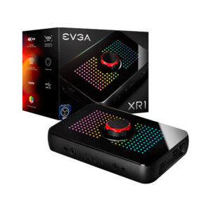 Tarjeta de captura evga xr1 usb 3.0/uhd 4k/audio mixer argb 141-u1-cb10-lr