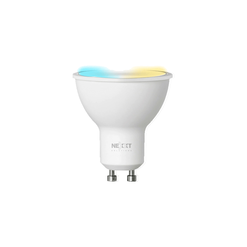 Foco iot nexxt blanco calida/fria 220v 4w mr16 gu10 nhb-w320