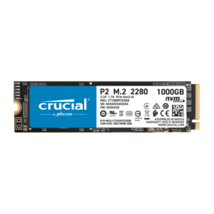Ssd m.2 pcie nvme 1tb crucial p2 2280 3d ct1000p2ssd8 2400/1800