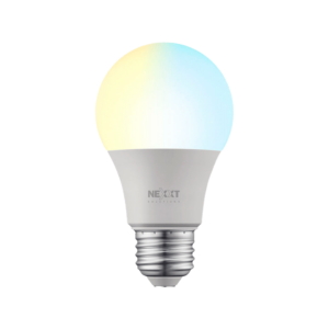 Foco iot nexxt blanco 110v 9w a19 e26/27 luz calida/fria nhb-w110