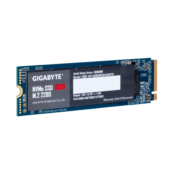 Ssd m.2 pcie 512gb gigabyte nvme gp-gsm2ne3512gntd 1700/1550