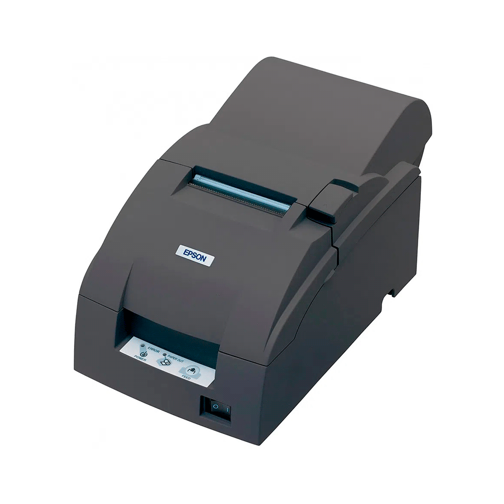 Impresora epson tmu220a-163 c/kit usb bivolt/ gris oscuro