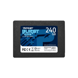 Ssd sata3 240gb patriot burst elite pbe240gs25ssdr