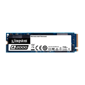 Ssd m.2 pcie 250gb kingston nvme sa2000m8/250g 2200/1100