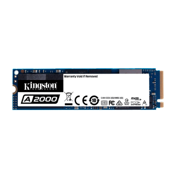 Ssd m.2 pcie 250gb kingston nvme sa2000m8/250g 2200/1100