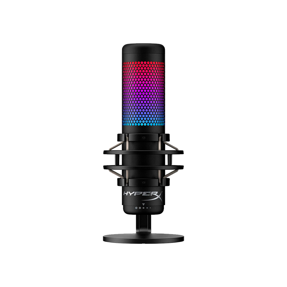 Microfono hyperx 4p5l1aa#abl quadcast s rgb 2m 48khz/16-bit