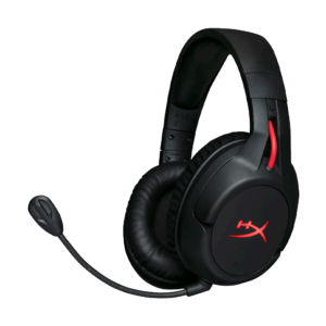 Auricular con microfono gamer hyperx hx-hscf-bk/am cloud flight headph wireless led rojo