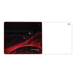 Mousepad gamer hyperx hx-mpfs-s-l fury s pro speed grande negro/rojo