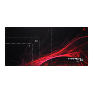 Mousepad gamer hyperx hx-mpfs-s-xl fury s pro speed extra largo negro/rojo