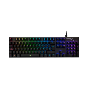 Teclado gamer usb hyperx hx-kb1ss2-la alloy fps rgb mecanico kailh español rgb