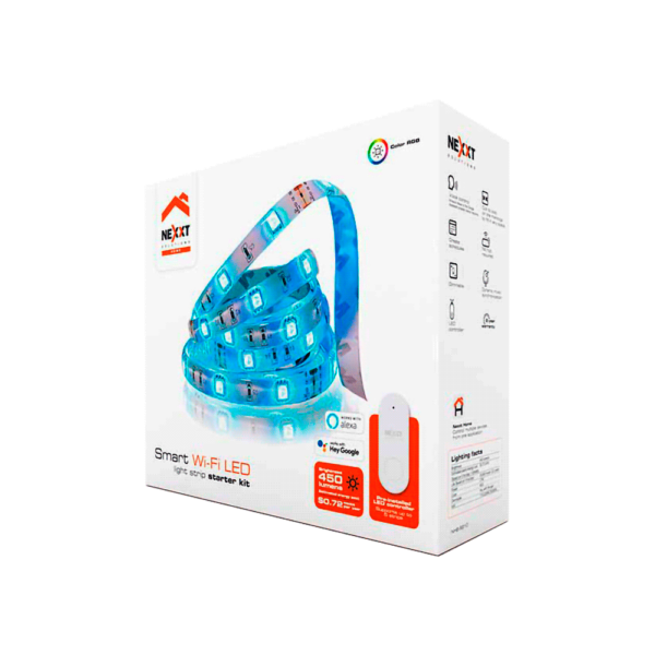 Kit de cinta led iot c/base nexxt color 27w/3m/rgb/bivolt nhb-s610