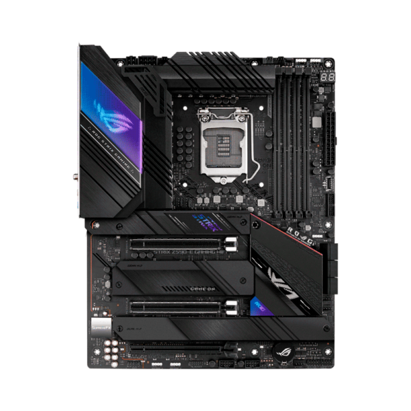 Placa madre asus 1200 z590-e gaming wifi rog strix asus s/r/hdmi/dp/4m2/dd4/atx/aura