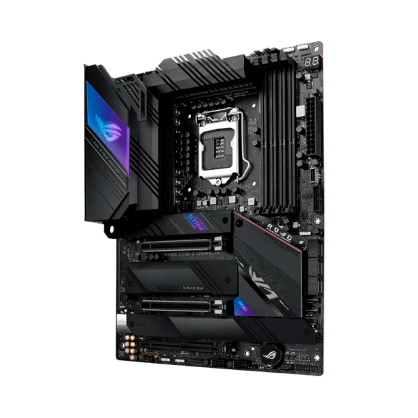 Placa madre asus 1200 z590-e gaming wifi rog strix asus s/r/hdmi/dp/4m2/dd4/atx/aura
