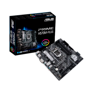 Placa madre asus 1200 prime h570m-plus s/r/hdmi/dvi/dp/2m2/dd4/usb3.2/matx/aura