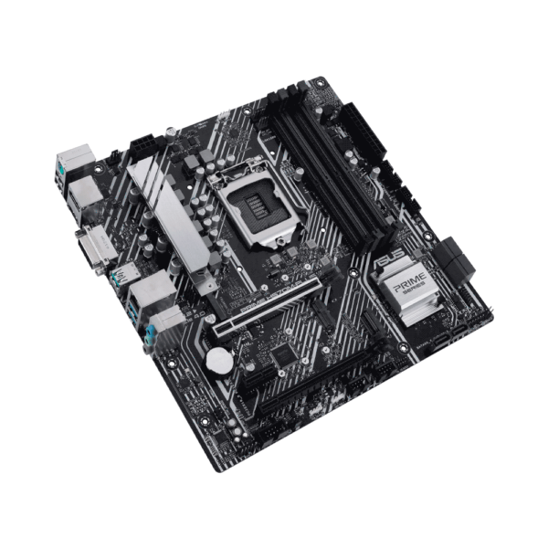 Placa madre asus 1200 prime h570m-plus s/r/hdmi/dvi/dp/2m2/dd4/usb3.2/matx/aura
