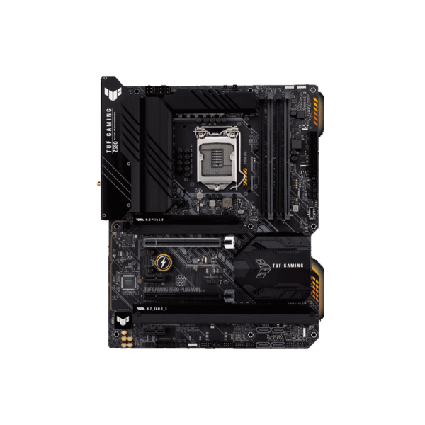 Placa madre asus 1200 tuf gaming z590-plus wifi s/r/hdmi/dp/3m2/ dd4/ usb3.2/ atx/ aura