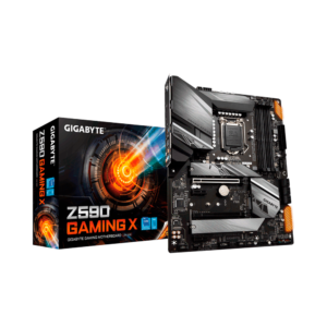 Placa madre gigabyte 1200 z590 gaming x s/r/dp/3m2/dd4/usb3.2/matx