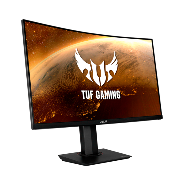 Monitor 32" asus gamer vg32vq qhd va/2hdmi/dp/1ms/144hz/178°/negro curvo