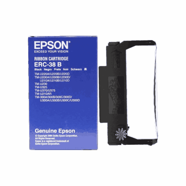 Cinta epson erc-38b negro - Imagen 2
