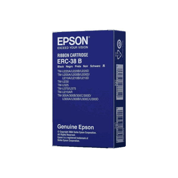 Cinta epson erc-38b negro