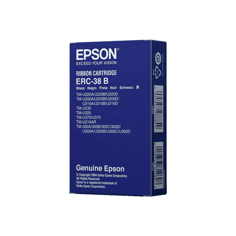 Cinta epson erc-38b negro