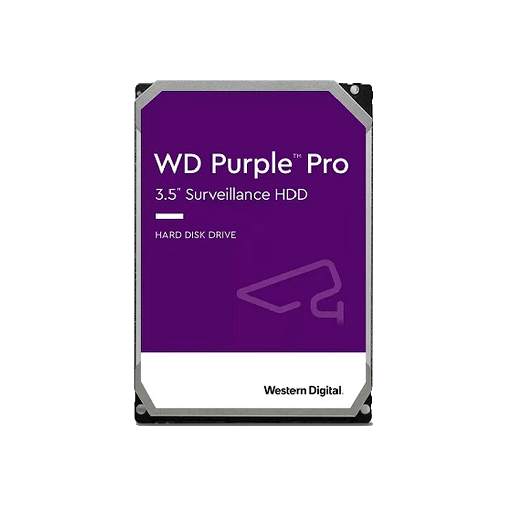 Disco duro sata3 10tb western digital purple pro 7200 256mb wd101purp