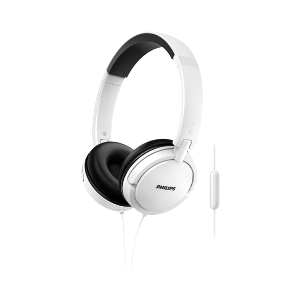 Auricular con microfono philips shl5005wt/00 headph/3.5mm/blanco