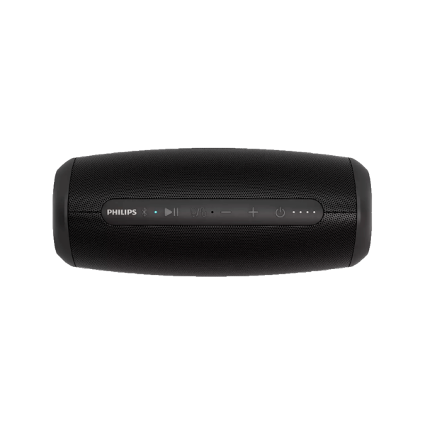 Parlante philips inalambrico tas5305/00 16w/bluetooth/3.5mm/microfono integrado/ipx7/negro