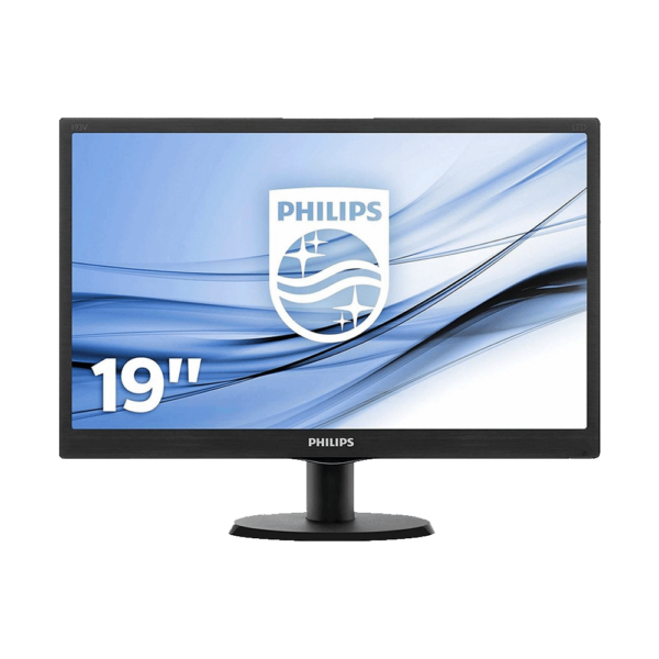 Monitor 19" philips 193v5lhsb2/55 hd hdmi/vga/5ms/negro/bivolt
