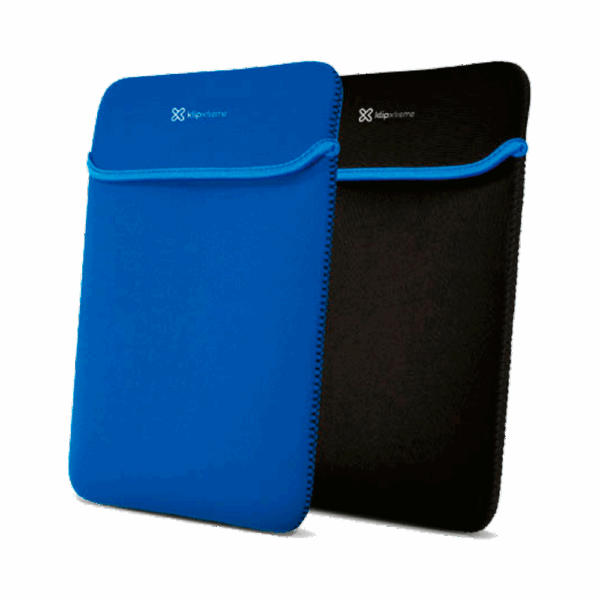 Funda p/nb klip kns-415bl kolours 15.6" reversible azul/negro - Imagen 4