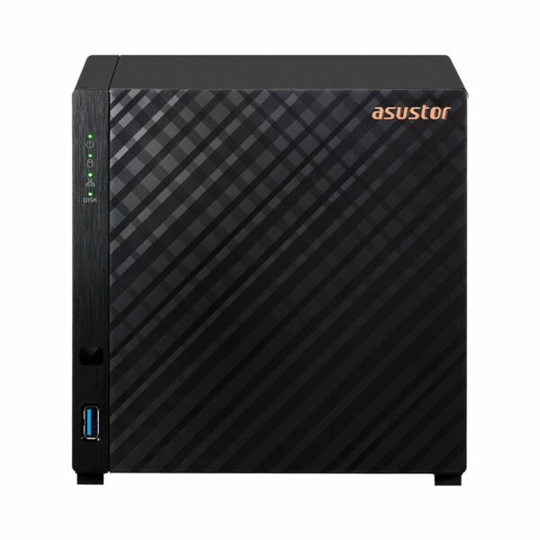 Almacenamiento nas asustor as1104t qc 1.4/4bay/1g/1-gblan/2usb3.2