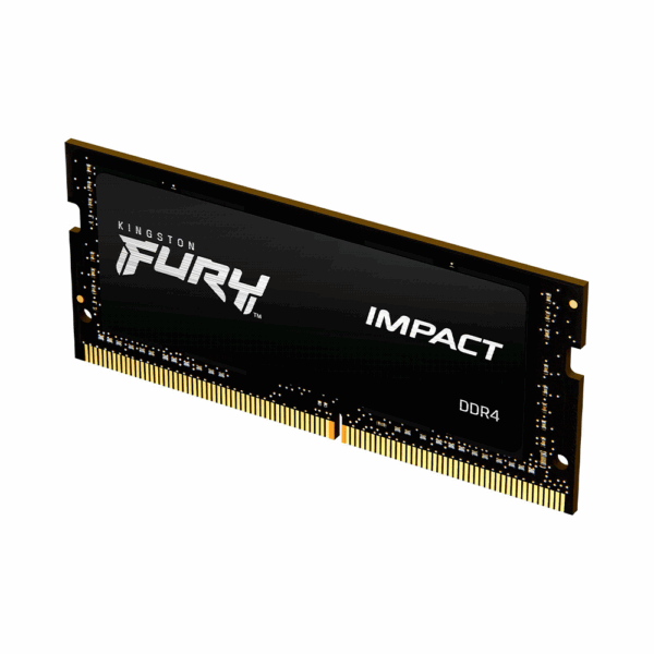 Memoria ram p/ nb ddr4  8gb 3200 kingston fury impact bk kf432s20ib/8 xmp - Imagen 2