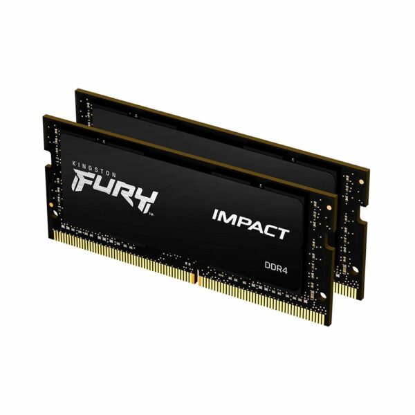 Memoria ram p/ nb ddr4  8gb 3200 kingston fury impact bk kf432s20ib/8 xmp - Imagen 3
