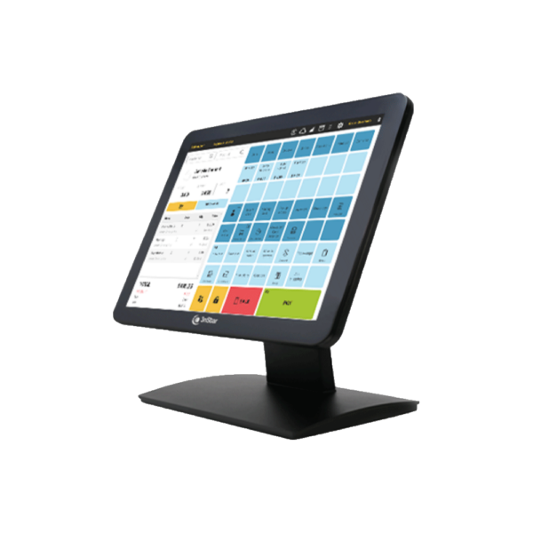 Monitor 3nstar 15" capacitive tcm005 touch screen sin bisel/6ms/hd/negro