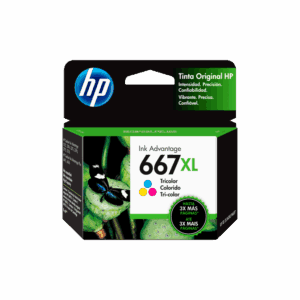 Tinta hp 667xl color 3ym80al dj 2775 8ml