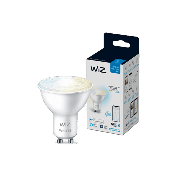 Iot wiz foco blanco 220v 4.9w gu10 luz calida/fria (550872) - Imagen 2