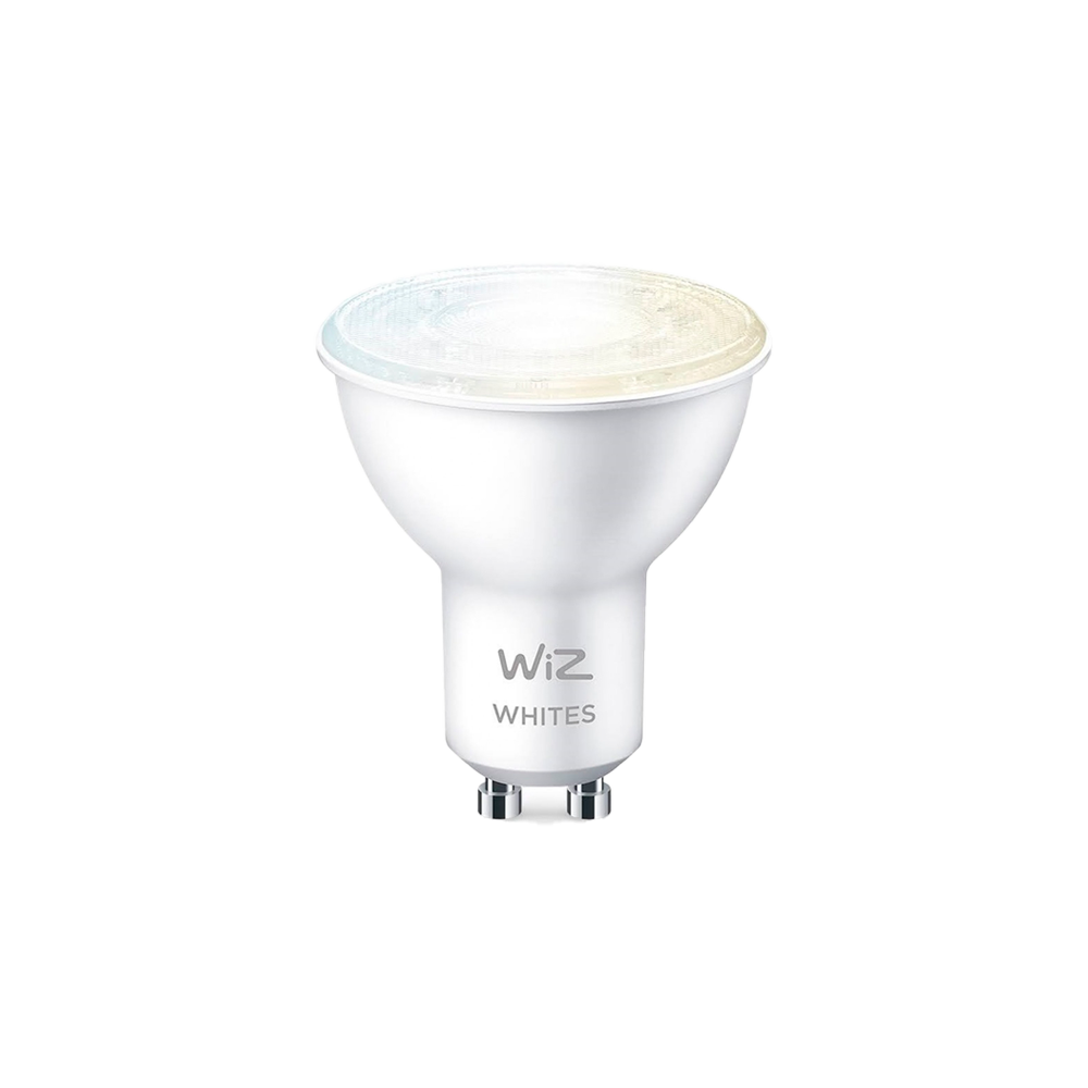 Iot wiz foco blanco 220v 4.9w gu10 luz calida/fria