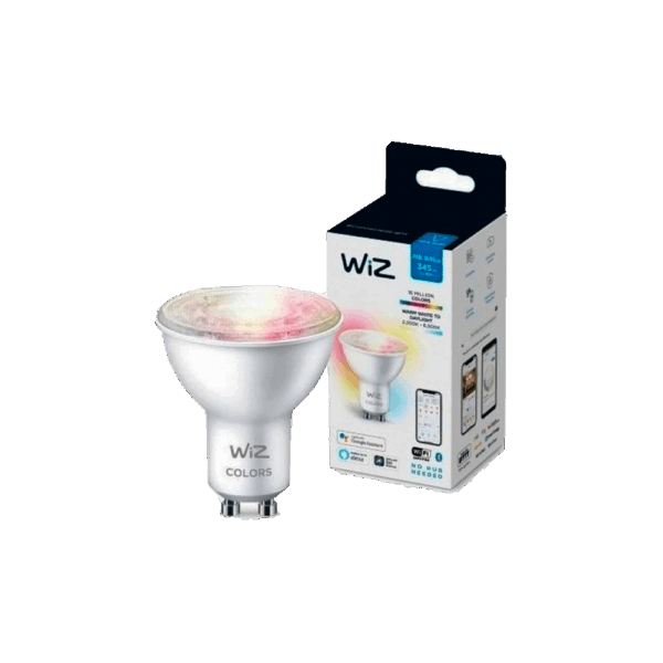 Iot wiz foco color 220v 4.9w gu10 luz calida/fria (550896) - Imagen 2