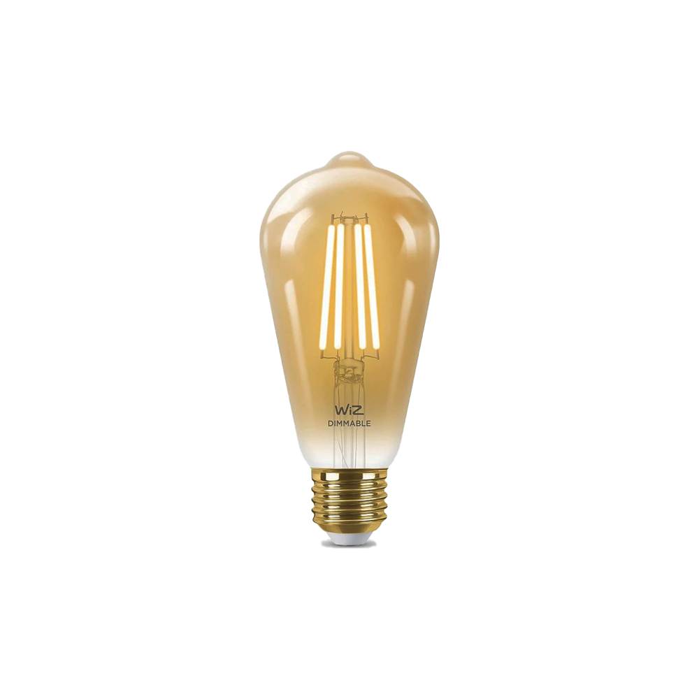 Iot wiz foco filamento 220v 6.9w st64 e27 luz calida
