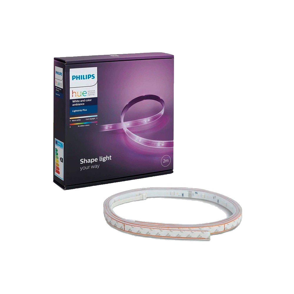 Iot philips kit base cinta led color hue plus v4 emea 20w/2m