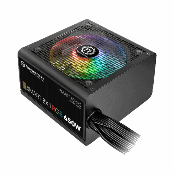 Fuente thermaltake smart bx1 rgb 650w 80plus bronze bx1 ps-spr-0650nhfabu-1 - Imagen 2