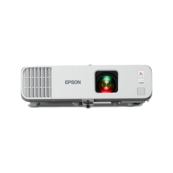 Proyector epson l250f 4500l fhd laser powerlite 3lcd hdmi/vga/wifi/red blanco