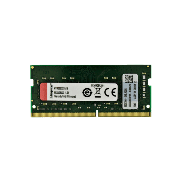 Memoria ram p/nb ddr4 16gb 3200 kingston kvr32s22s8/16 bk