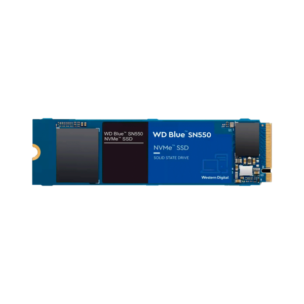 Ssd m.2 pcie nvme 250gb western digital sn550 wds250g2b0c blue 2400/950